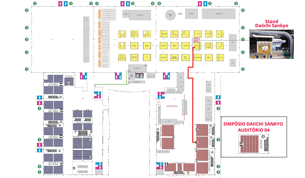 Mapa do Evento Socesp